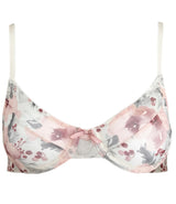 RED WINE BLOSSOMS BRA
