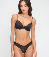 THE THONG IN BLACK