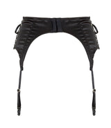 ONYX GARTER BELT
