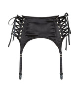 ONYX GARTER BELT