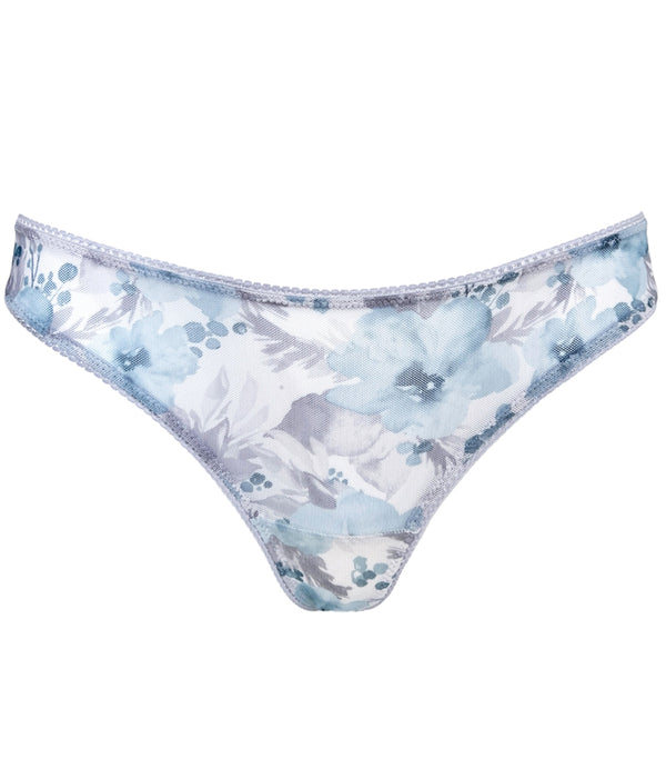 BLUE BLOSSOMS THONG