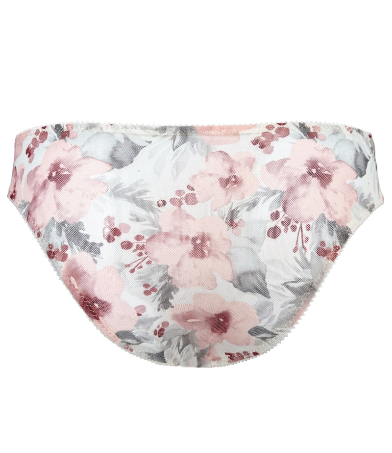 Conjunto Red Wine Blossoms