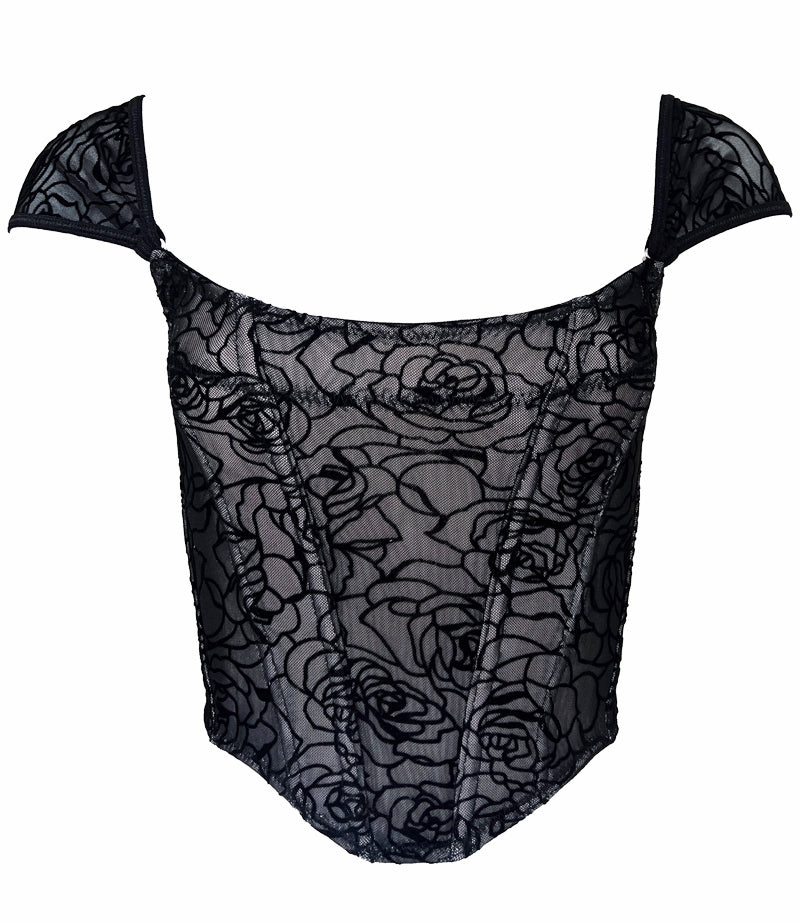 CORSET REVERIE NEGRO